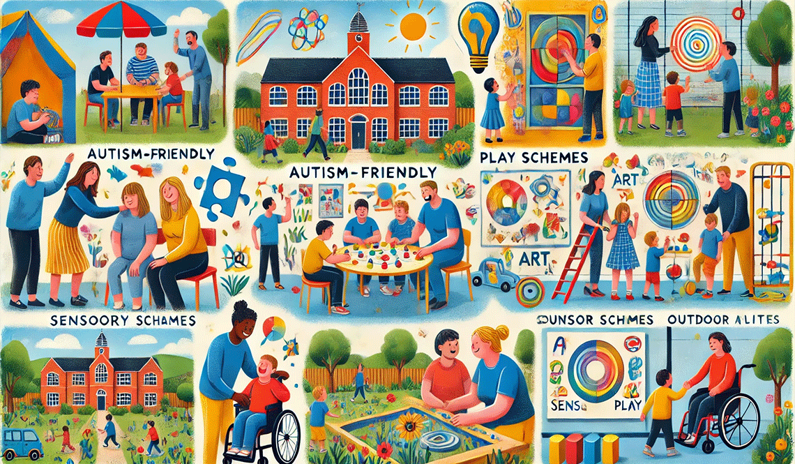 Autism-Friendly Activities and Play Schemes