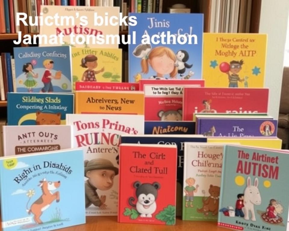 Collection of recommended books about autism for siblings and peers