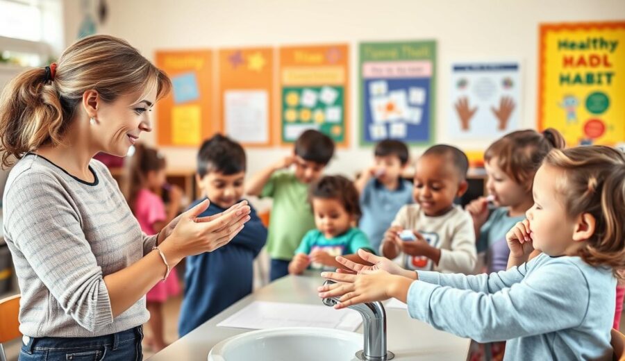 Personal Hygiene to Autistic Children