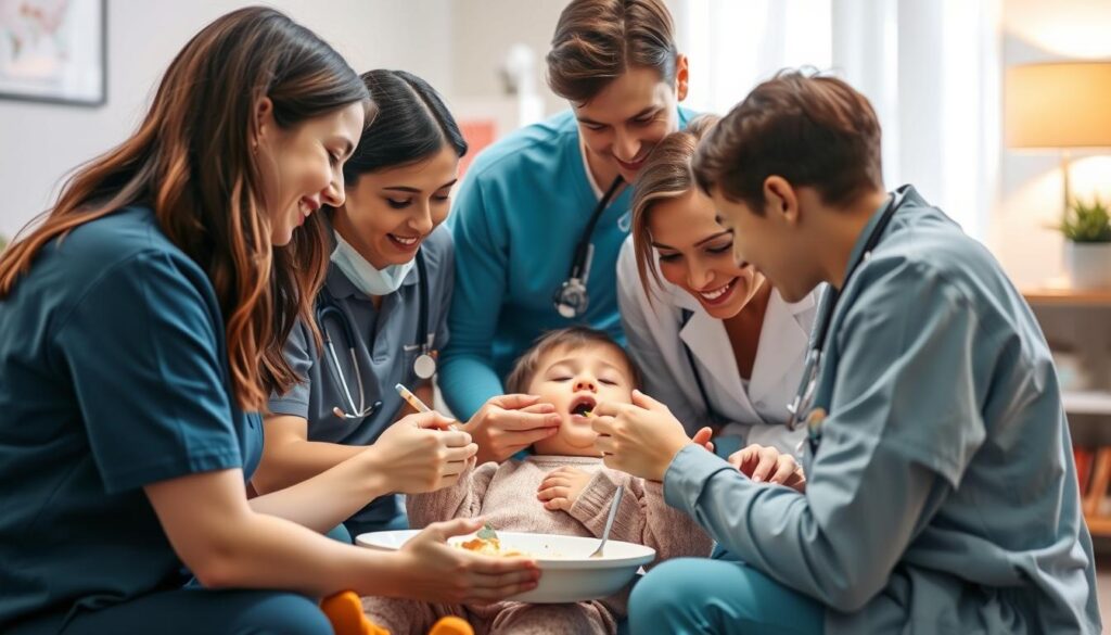 healthcare providers for feeding support