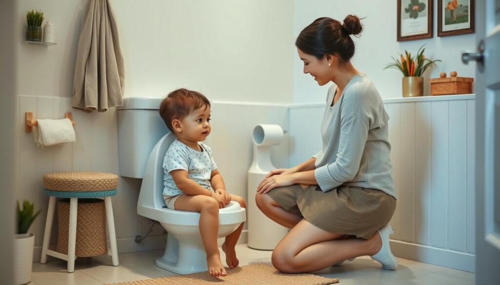 managing sensory needs toilet training