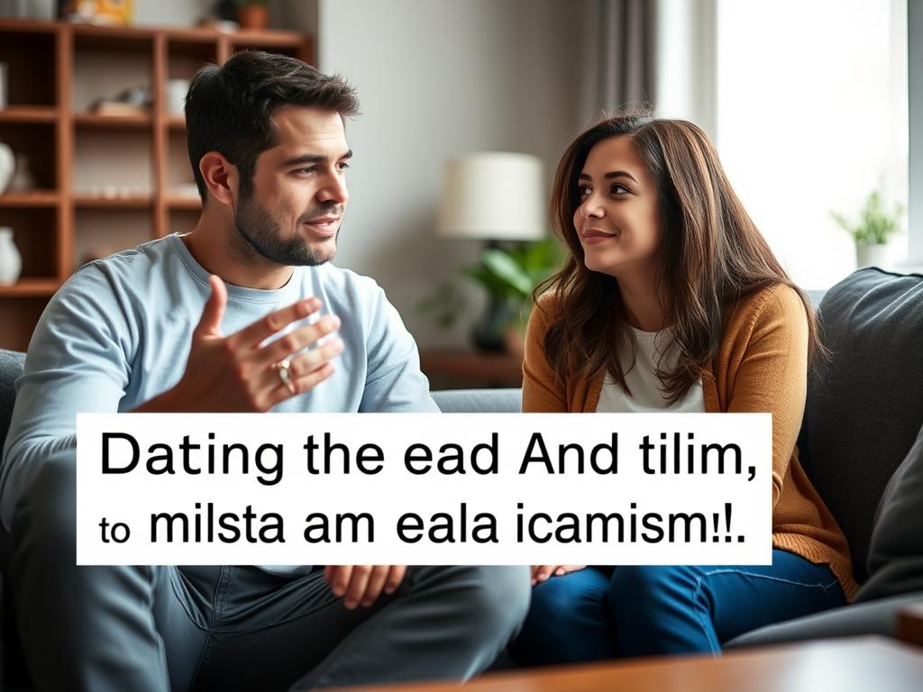 Person with autism explaining their perspective to an attentive partner, illustrating communication in dating and relationships for individuals with autism