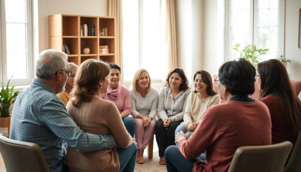 Support group for parents of autistic children